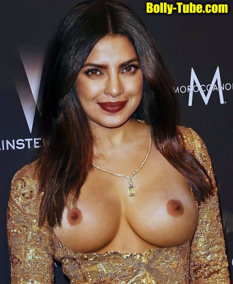 Priyanka Chopra Open Blouse Nude Small Boobs Nipple Outdoor Pose Bolly Tube
