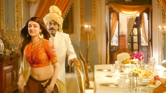 Kajal hot unseen juicy navel curves &#038; bouncing boobs Ultra Slow Motion, Bolly Tube